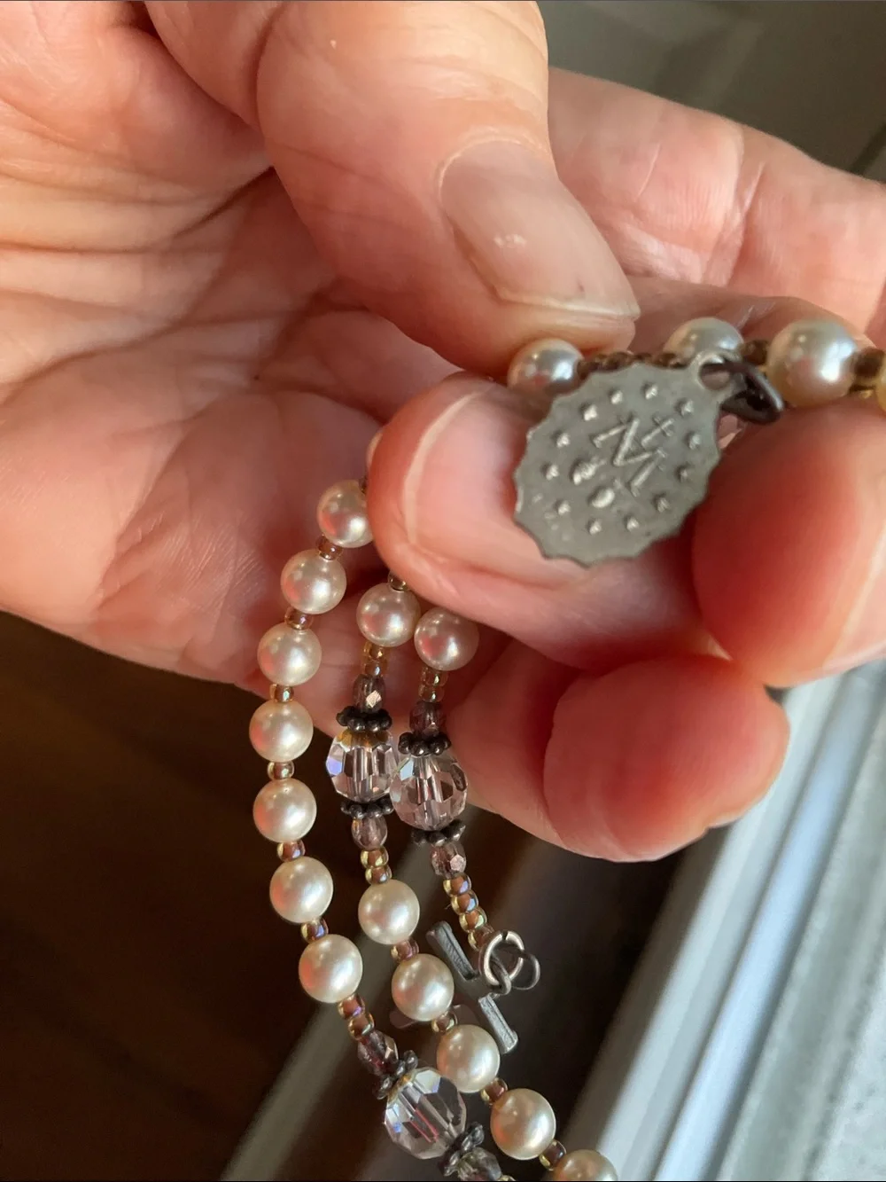 Vintage religious bracelet